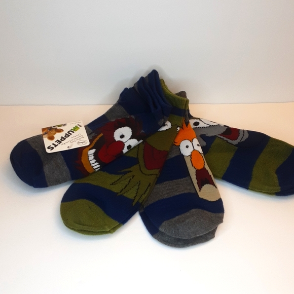 Disney Underwear & Socks Disney Muppets Kermit Socks Mens No Show
